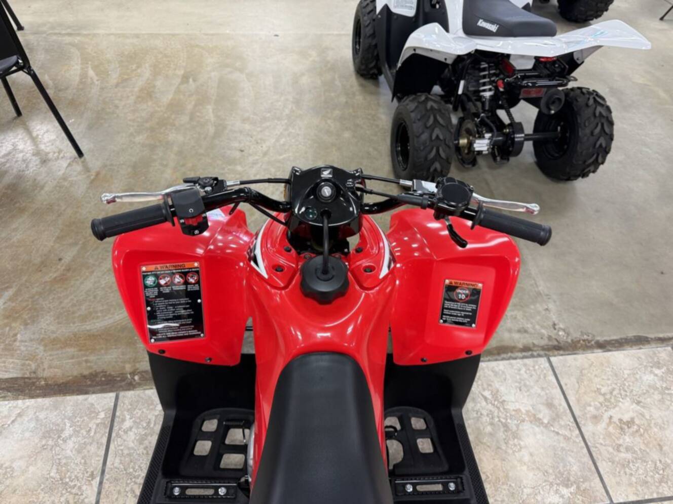 A photo of this 2026 Honda TRX 90X