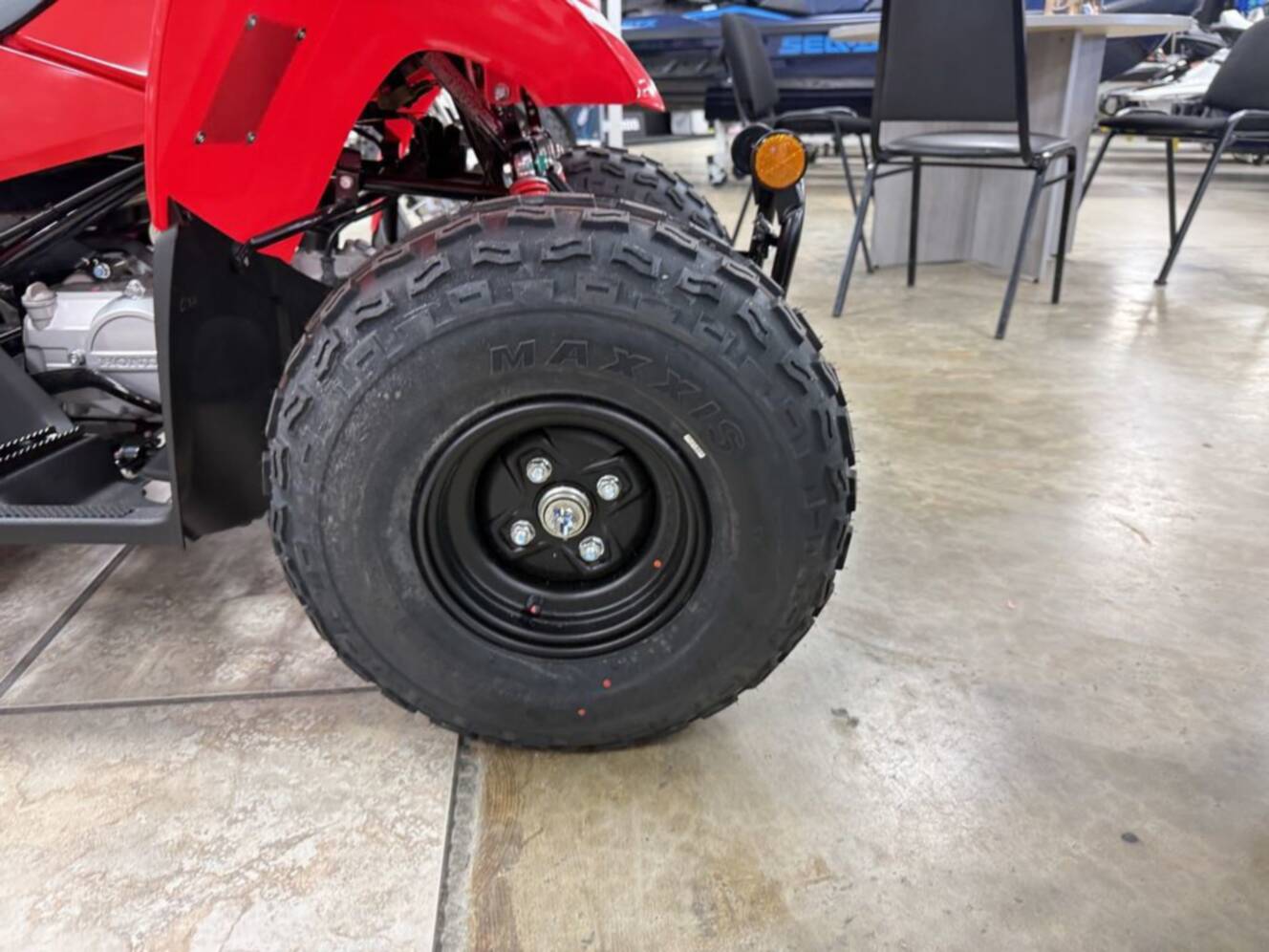 A photo of this 2026 Honda TRX 90X