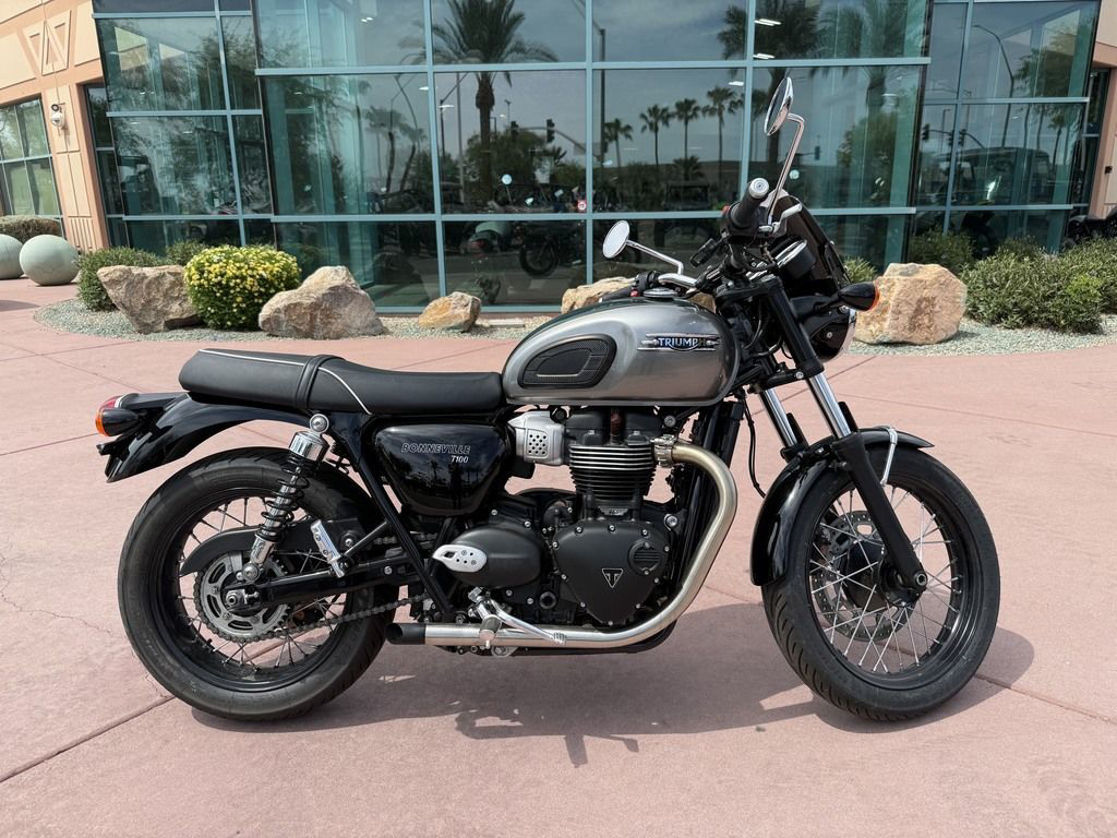 2024 Triumph Bonneville T100 Competition Green/Ironstone (Euro 5A) BASE in Apache Junction, AZ