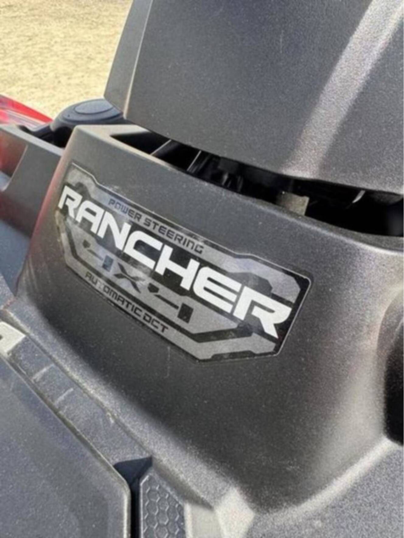 A photo of this 2027 Honda Fourtrax Rancher DCT IRS EPS