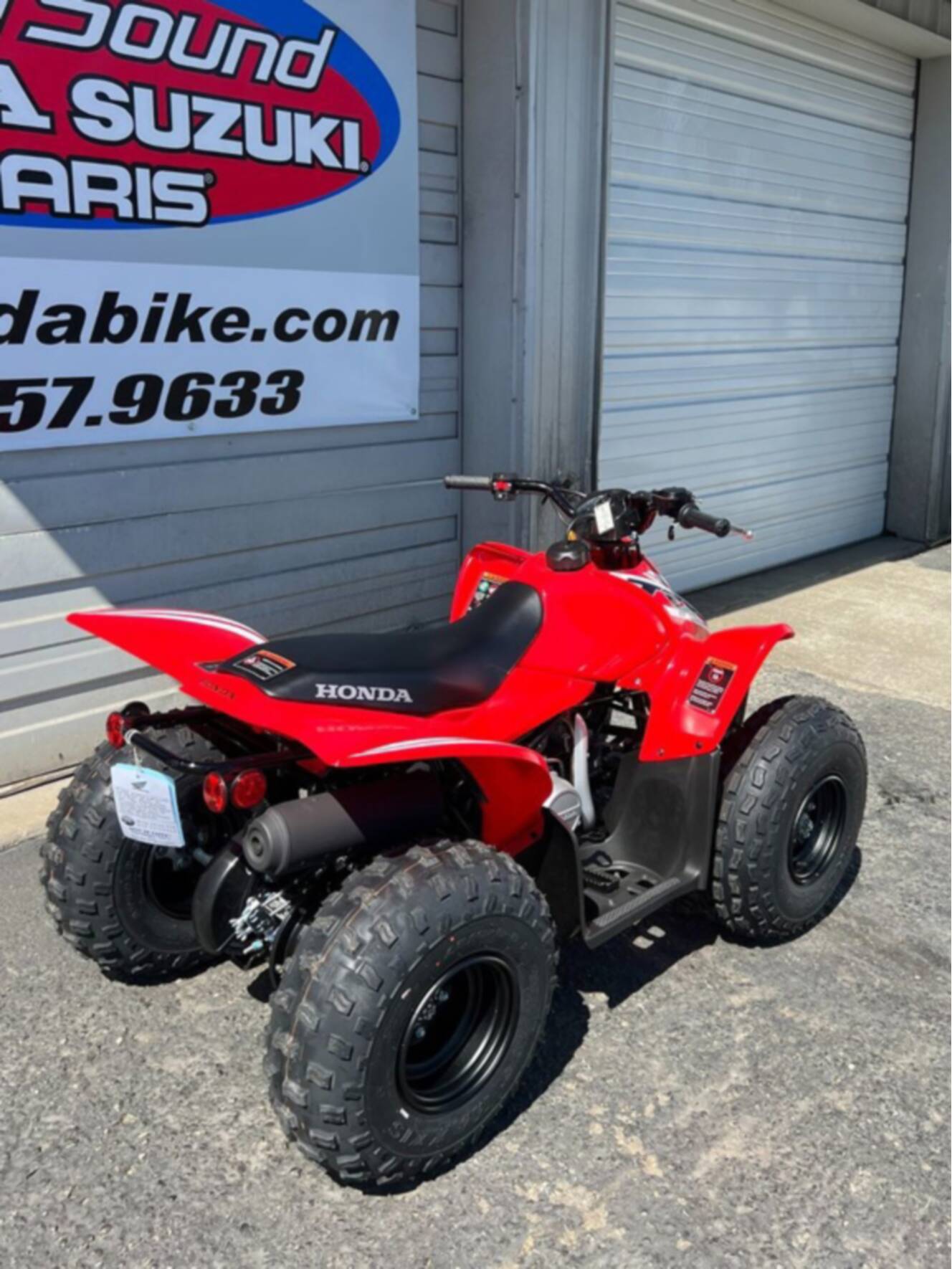 A photo of this 2026 Honda TRX 90X