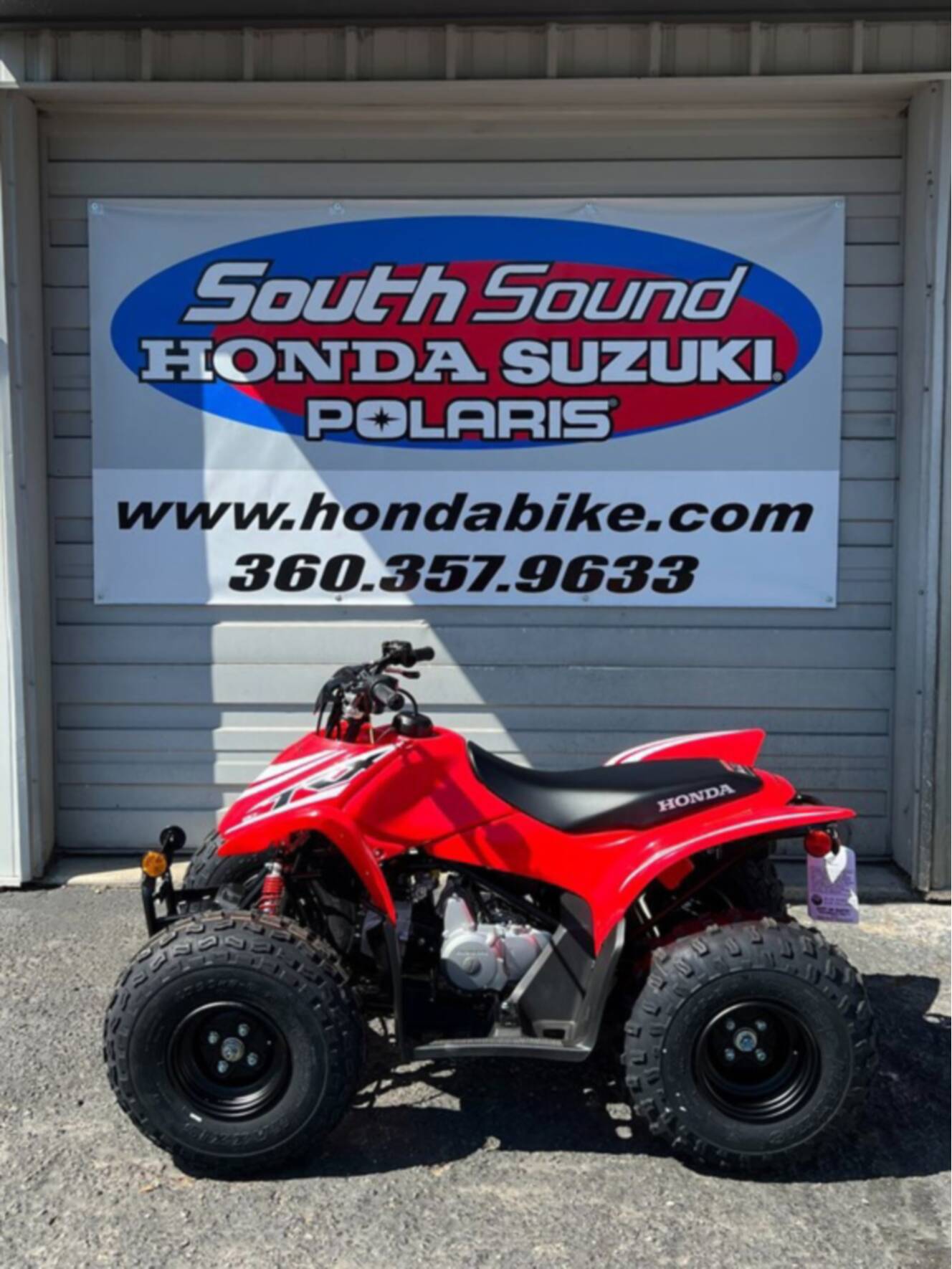A photo of this 2026 Honda TRX 90X