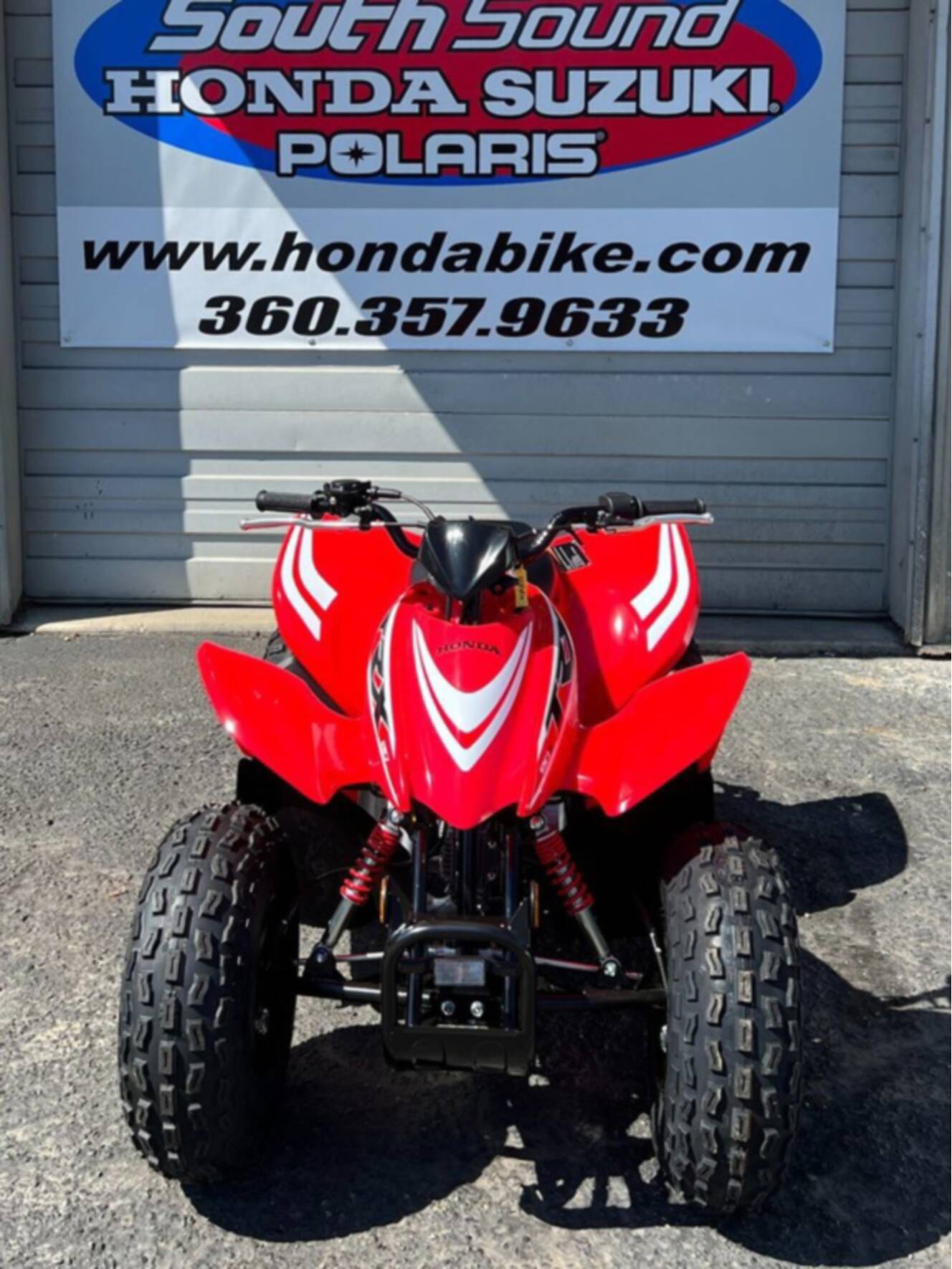A photo of this 2026 Honda TRX 90X