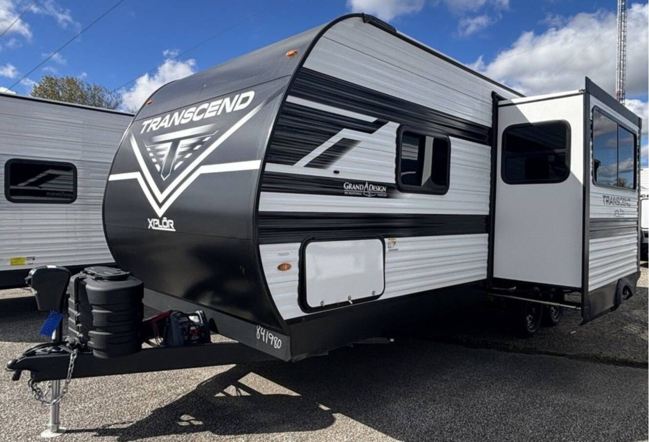 A photo of this 2026 Grand Design Transcend Xplor 23BHX