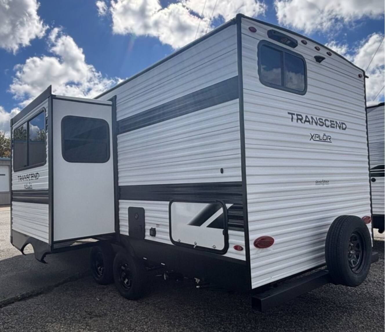 A photo of this 2026 Grand Design Transcend Xplor 23BHX