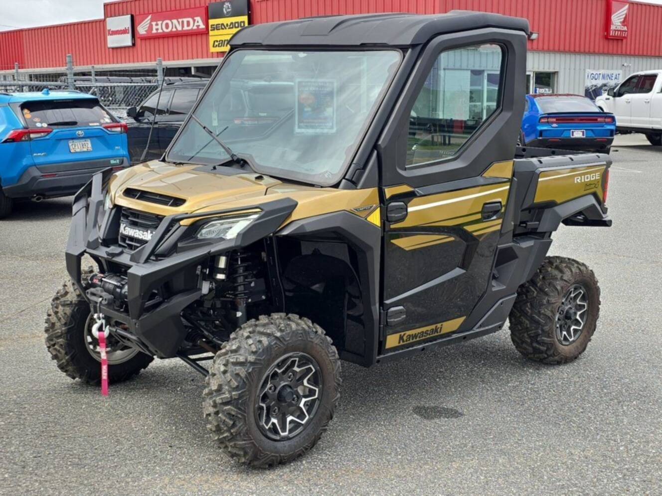 A photo of this 2025 Kawasaki Ridge® Limited Hvac