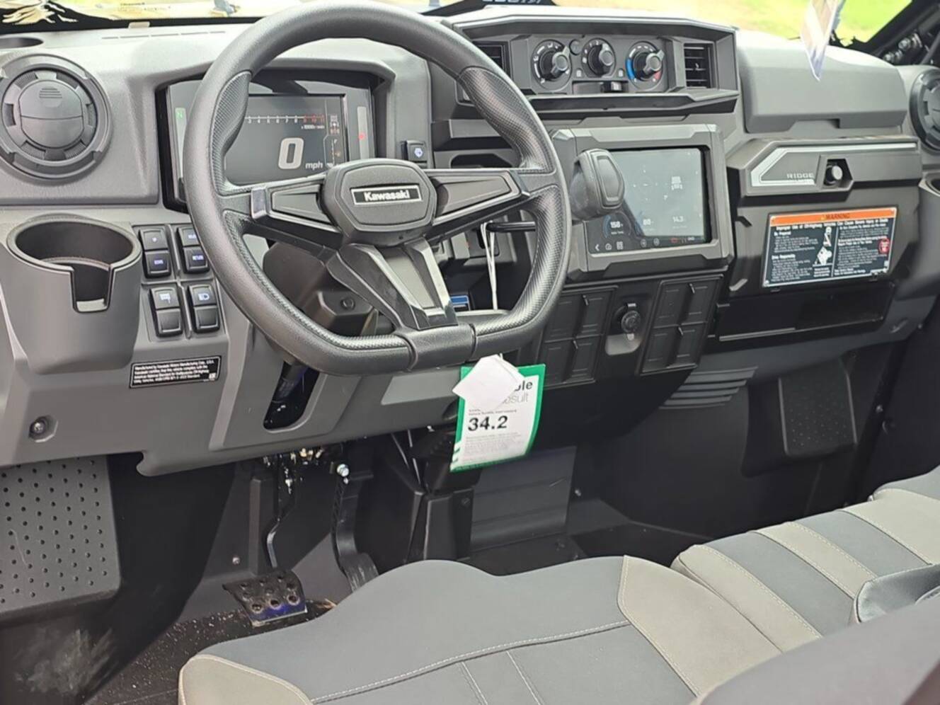 A photo of this 2025 Kawasaki Ridge® Limited Hvac