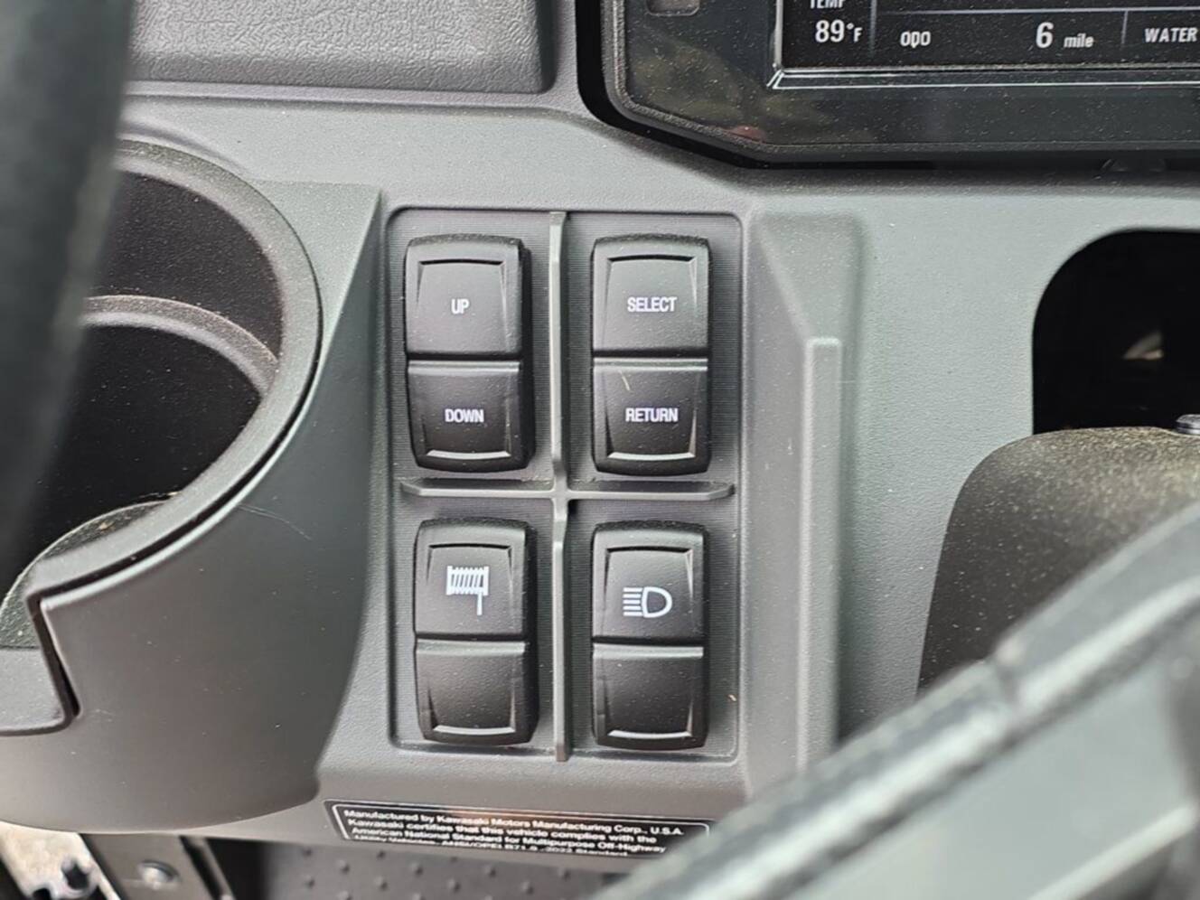 A photo of this 2025 Kawasaki Ridge® Limited Hvac