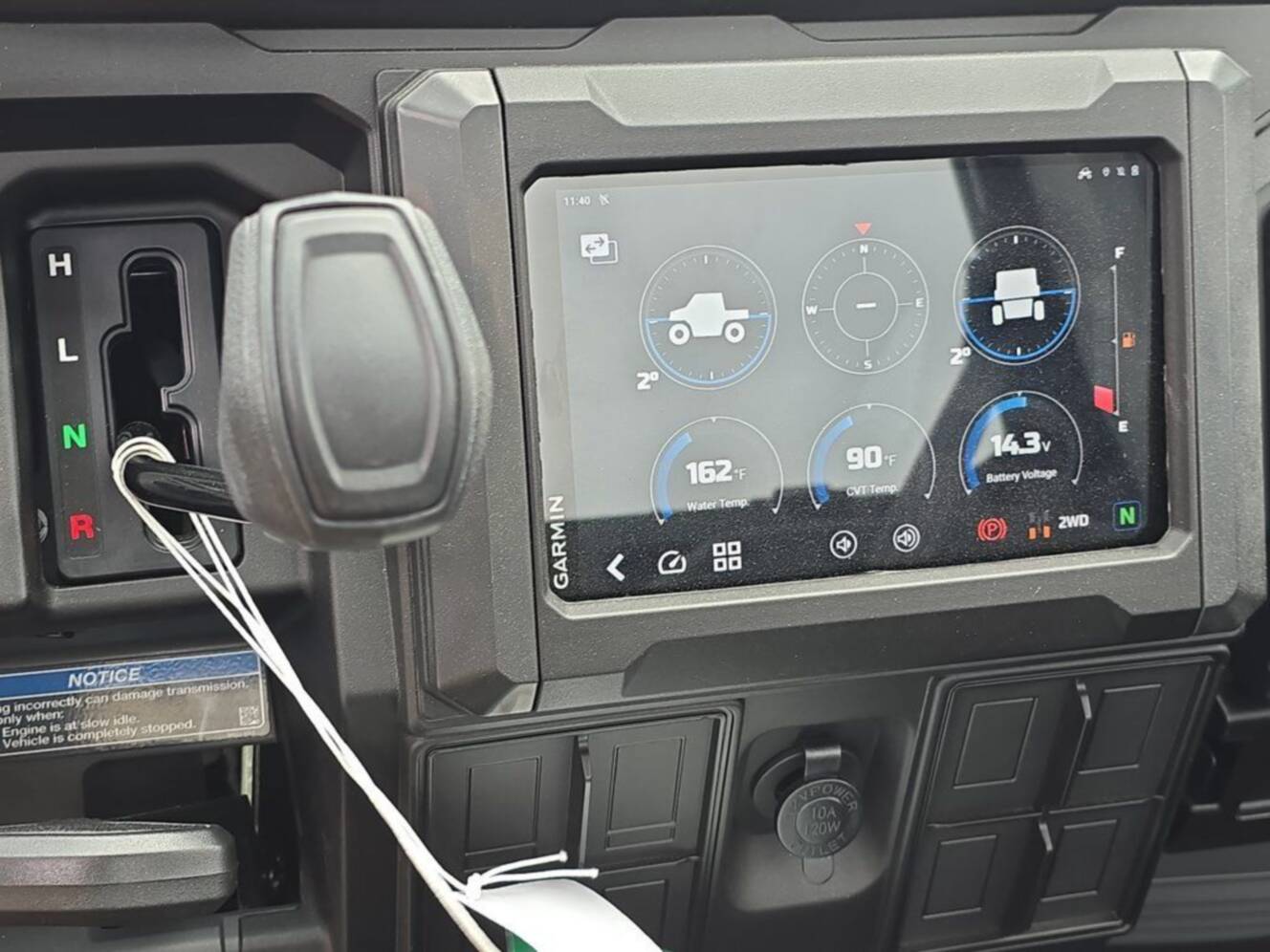 A photo of this 2025 Kawasaki Ridge® Limited Hvac