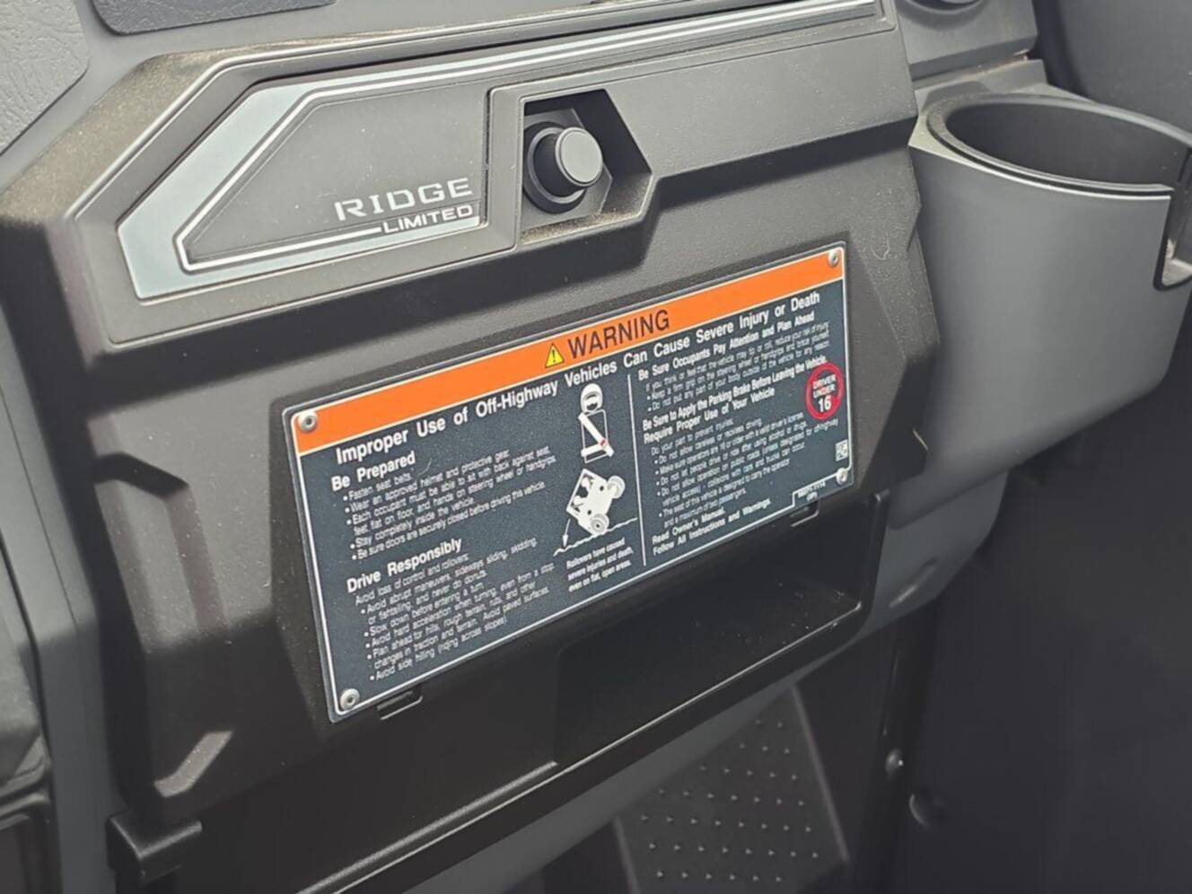 A photo of this 2025 Kawasaki Ridge® Limited Hvac