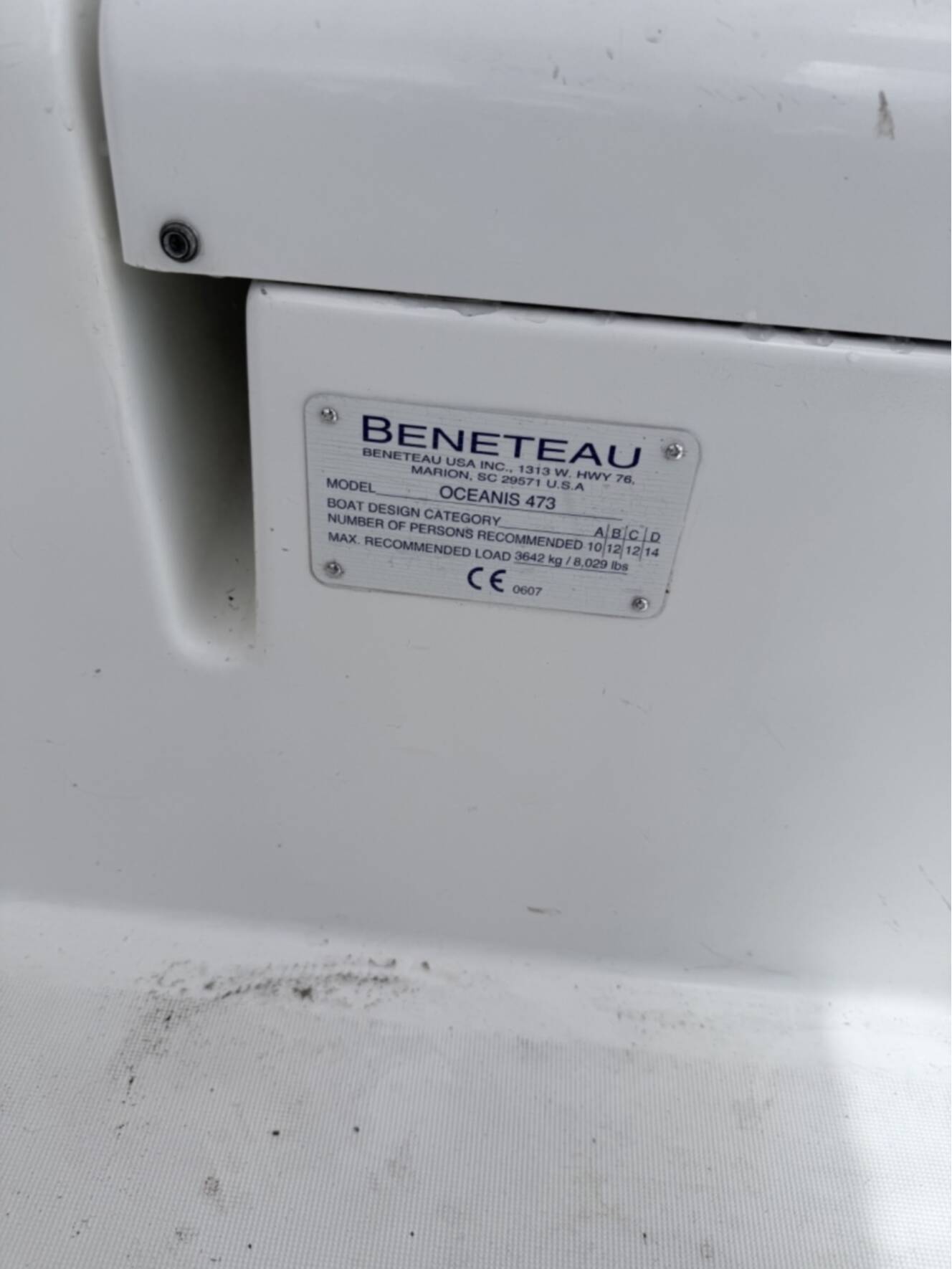 A photo of this 2002 Beneteau OCEANIS 473