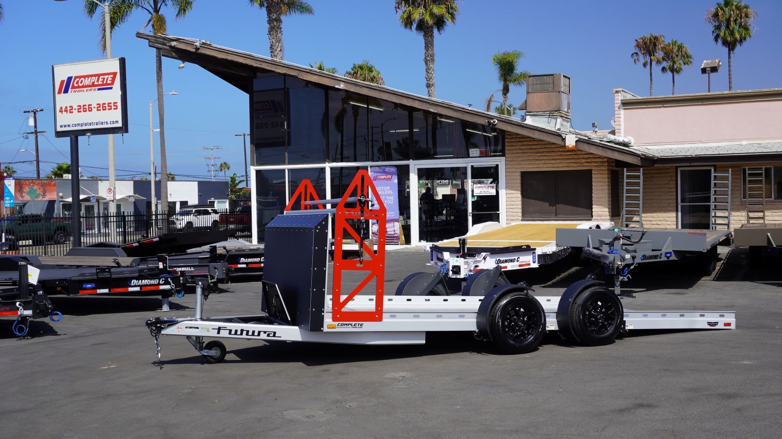 2026 Futura Trailers Inc. 16.5' Super Sport With Power Jack ,Tire Rack, Stone Gua in oceanside CA
