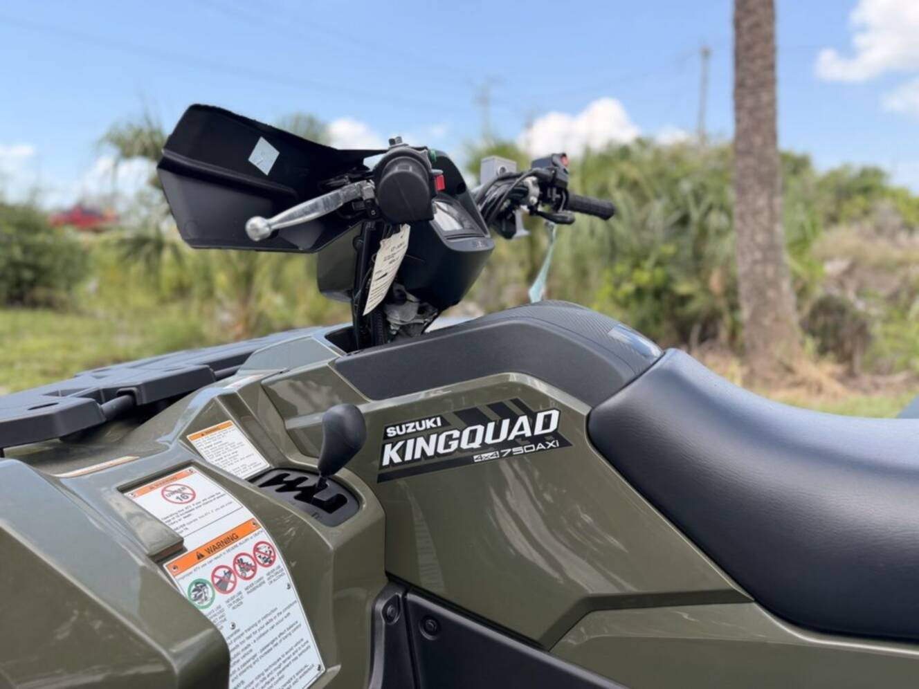 A photo of this 2026 Suzuki KingQuad 750AXi Power Steering