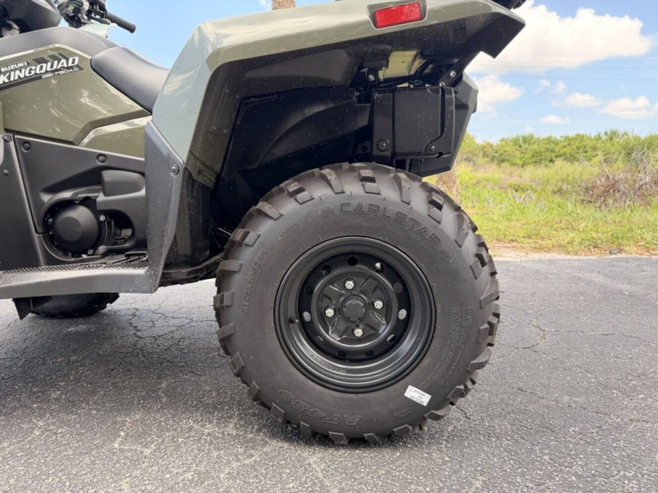 A photo of this 2026 Suzuki KingQuad 750AXi Power Steering