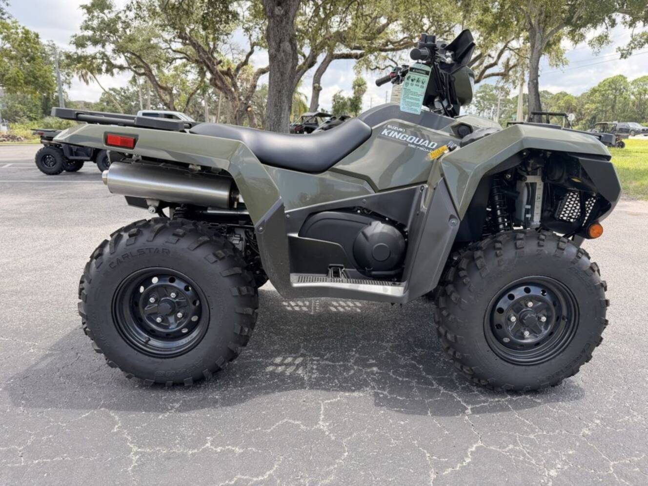 A photo of this 2026 Suzuki KingQuad 750AXi Power Steering