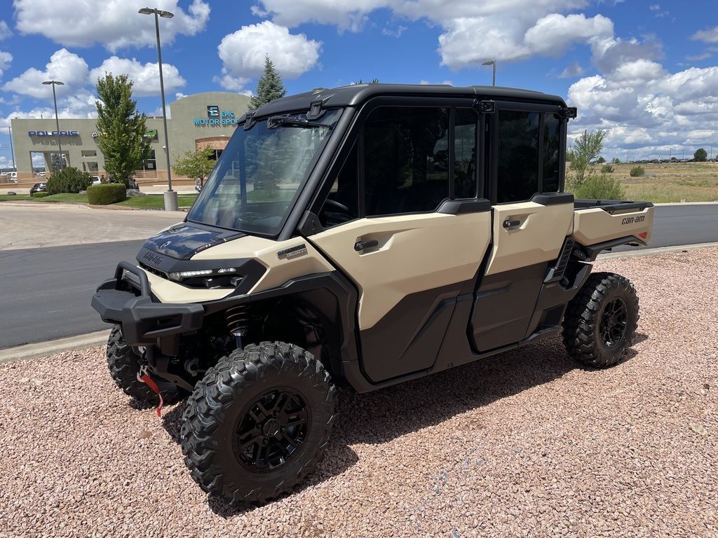 2026 Can-Am Defender MAX Limited HD11 Desert Tan & Carbon Black in show low AZ