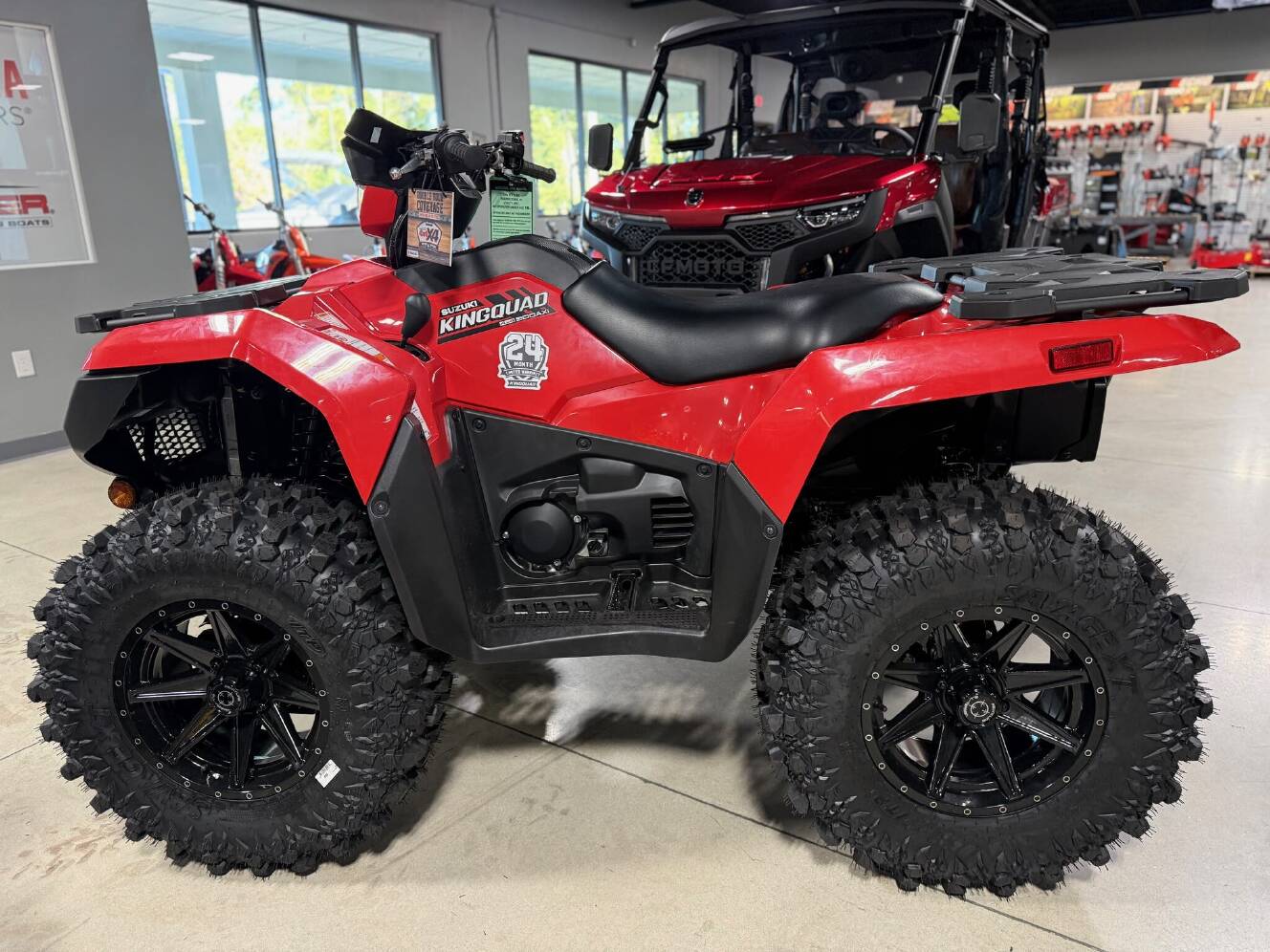 A photo of this 2025 Suzuki KingQuad 500 AXi Power Steering
