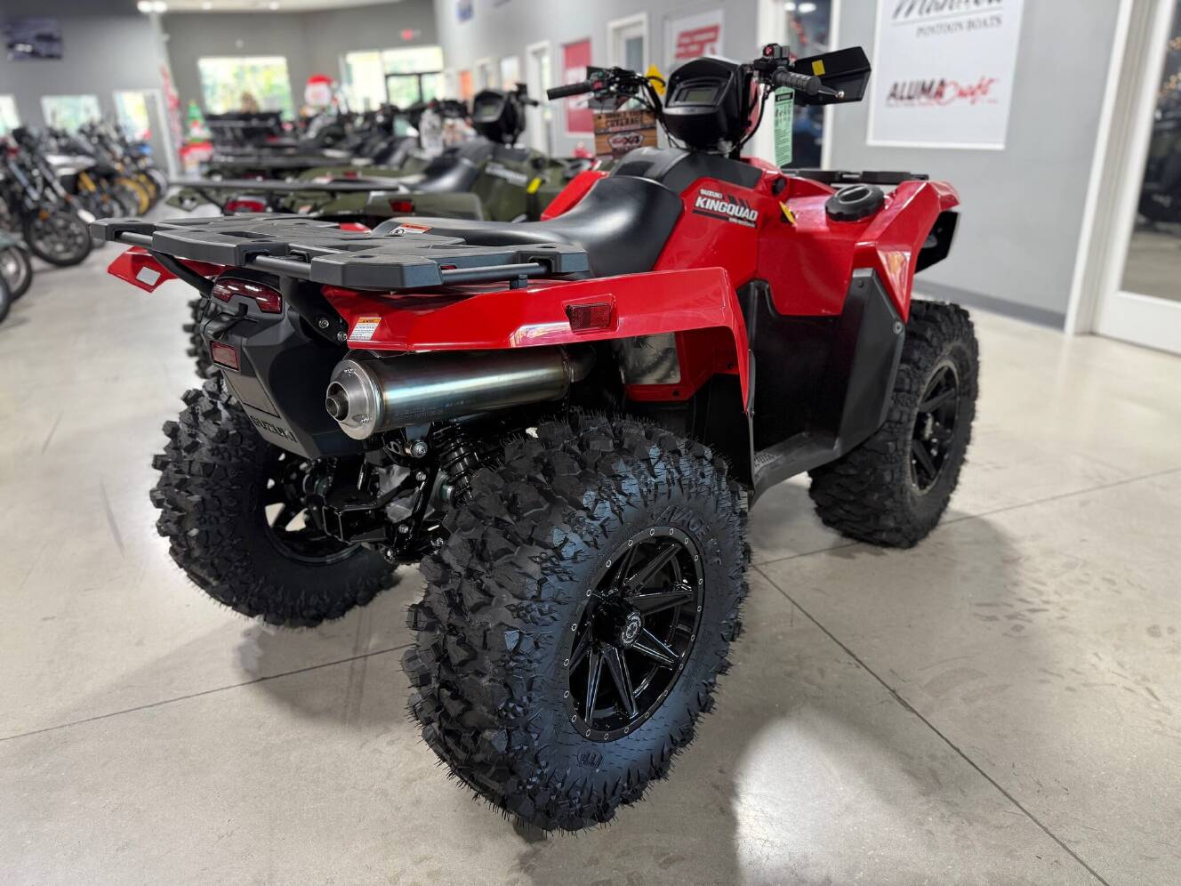 A photo of this 2025 Suzuki KingQuad 500 AXi Power Steering