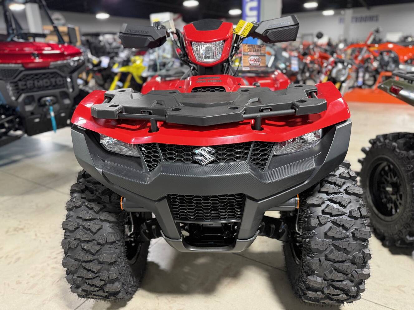 A photo of this 2025 Suzuki KingQuad 500 AXi Power Steering