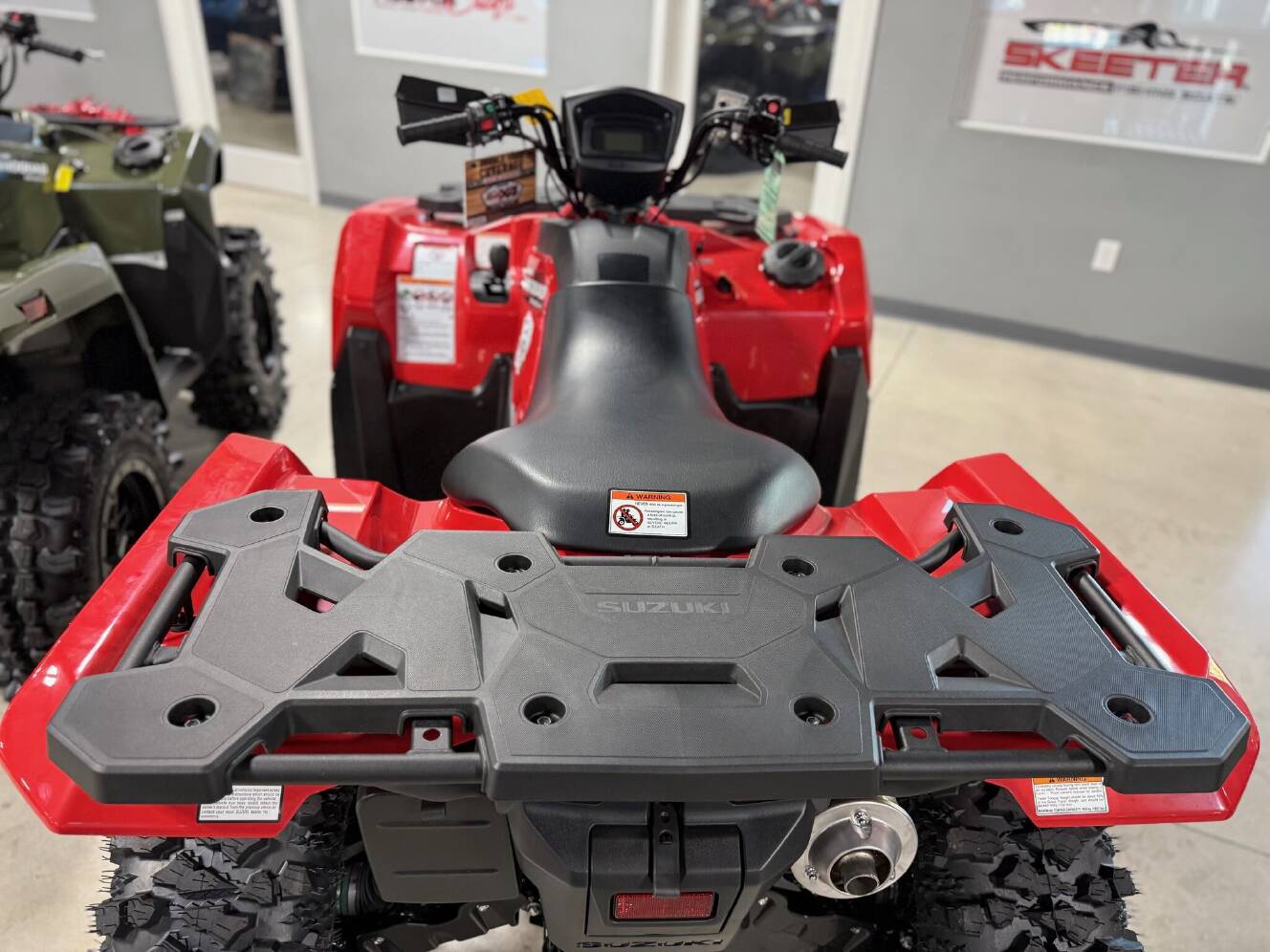 A photo of this 2025 Suzuki KingQuad 500 AXi Power Steering