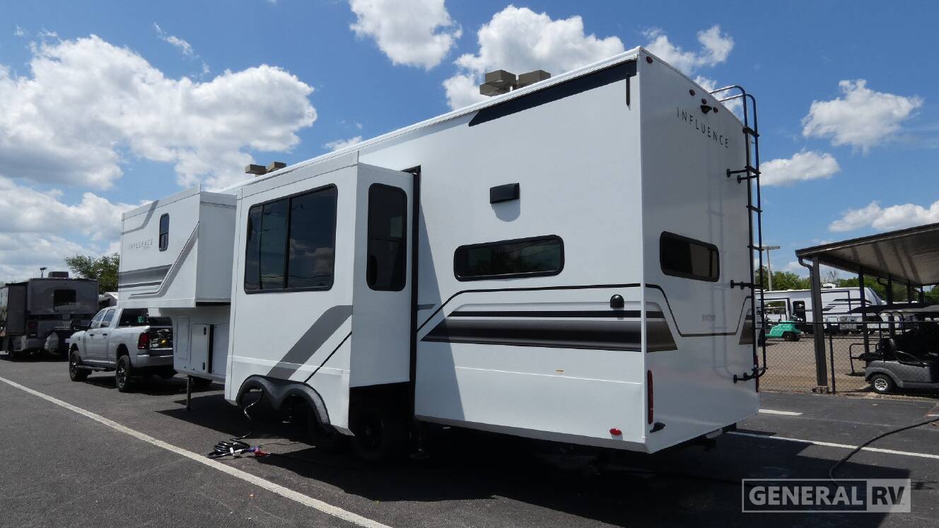 A photo of this 2026 Grand Design INFLUENCE 3203GK