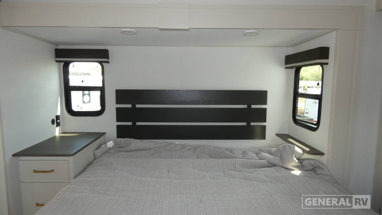 A photo of this 2026 Grand Design INFLUENCE 3203GK