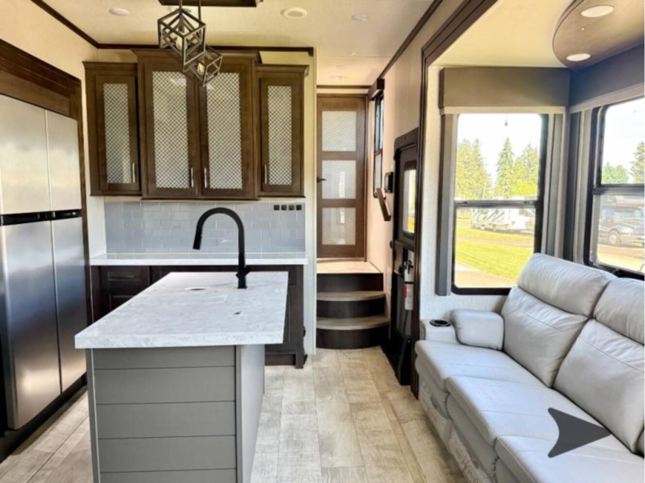 A photo of this 2023 Grand Design Momentum 381MS