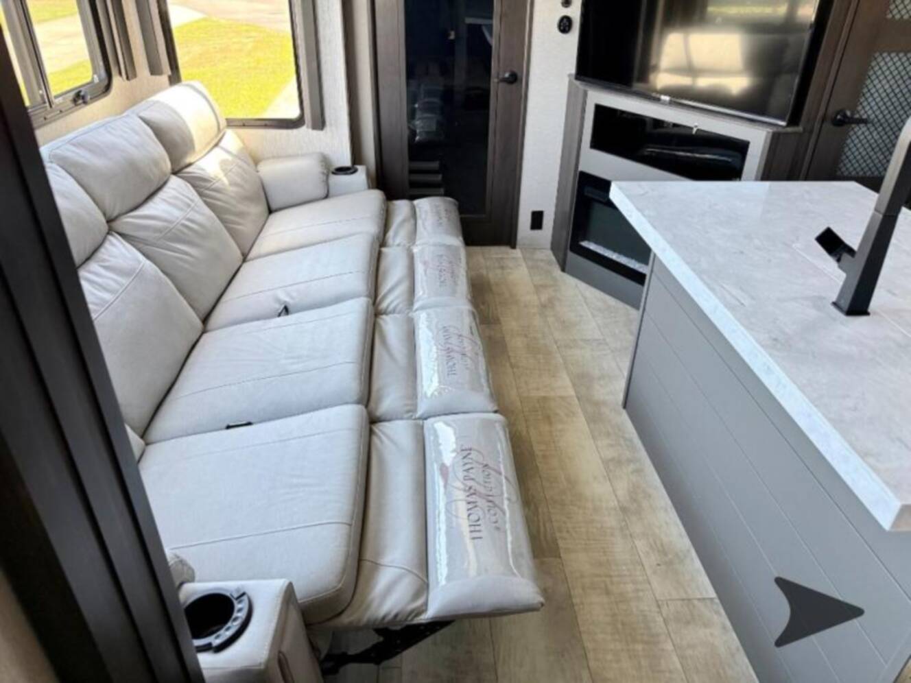 A photo of this 2023 Grand Design Momentum 381MS