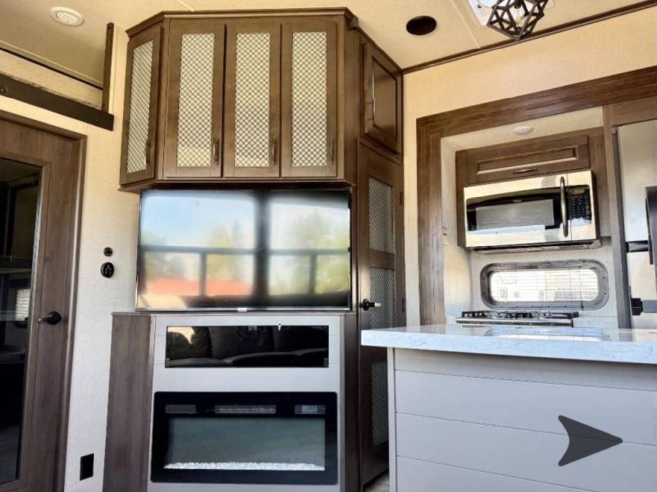 A photo of this 2023 Grand Design Momentum 381MS
