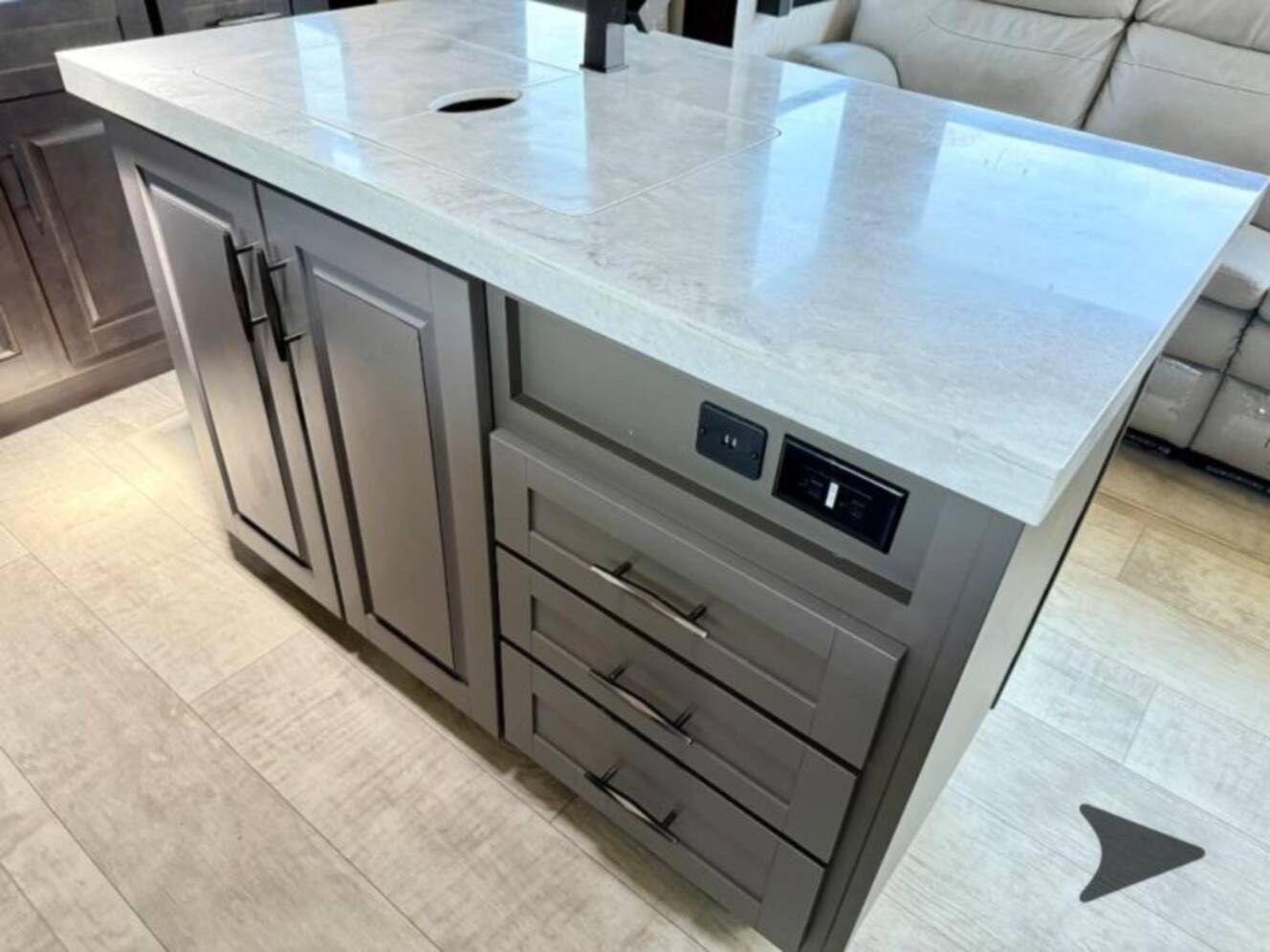A photo of this 2023 Grand Design Momentum 381MS