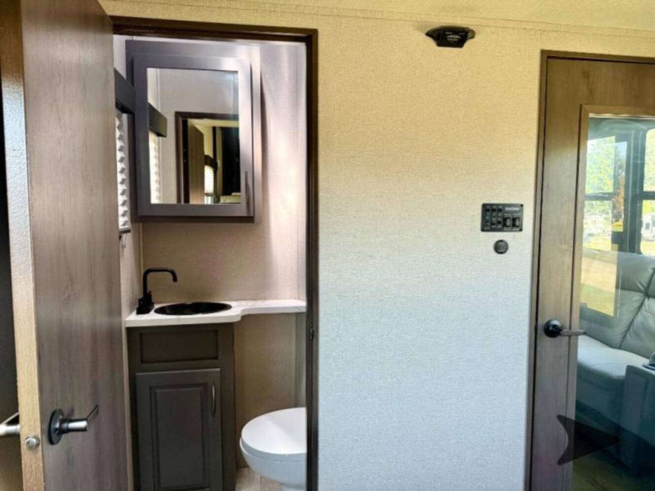 A photo of this 2023 Grand Design Momentum 381MS