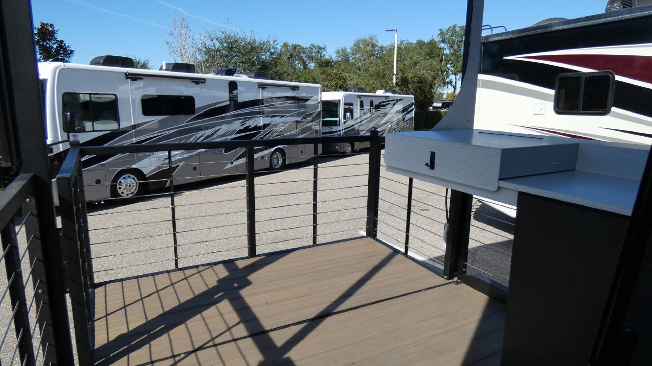 A photo of this 2025 Forest River SALEM GRAND VILLA 42VERANDA