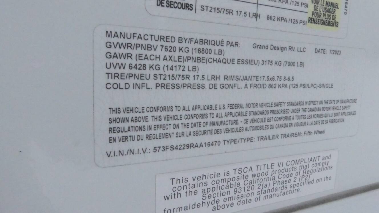 A photo of this 2024 Grand Design SOLITUDE S CLASS 3740BH