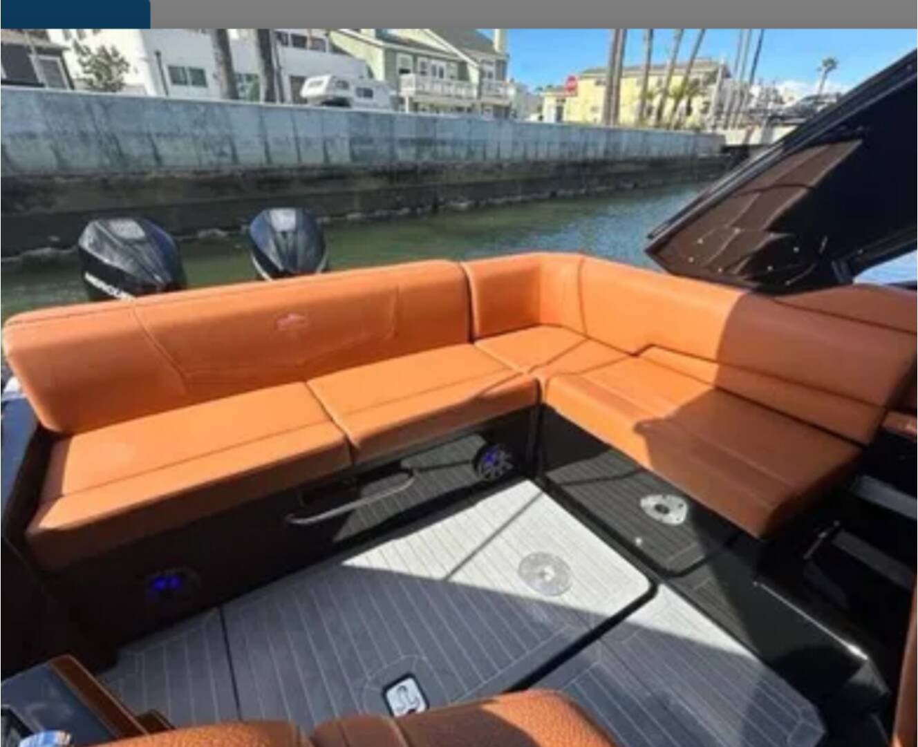 A photo of this 2021 Cruisers Yachts 338 SS OB SOUTHBEACH