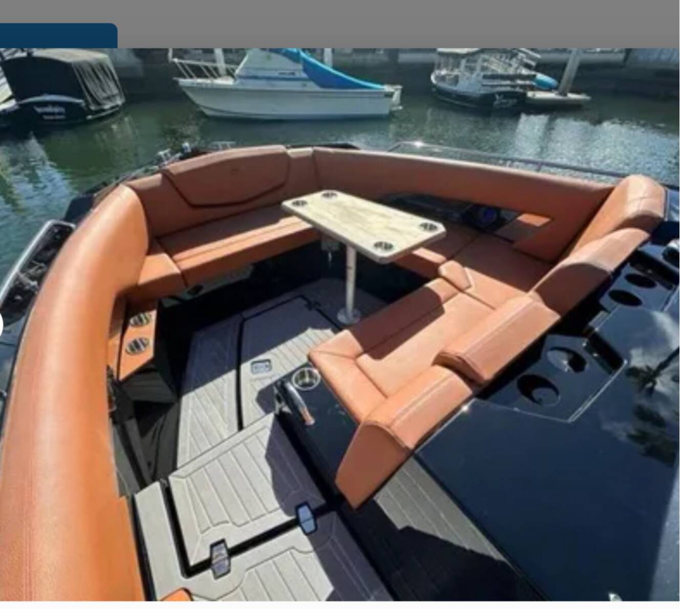 A photo of this 2021 Cruisers Yachts 338 SS OB SOUTHBEACH