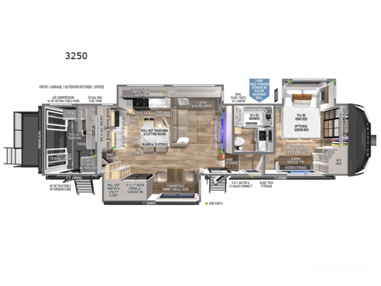 A photo of this 2025 Brinkley MODEL G 3250