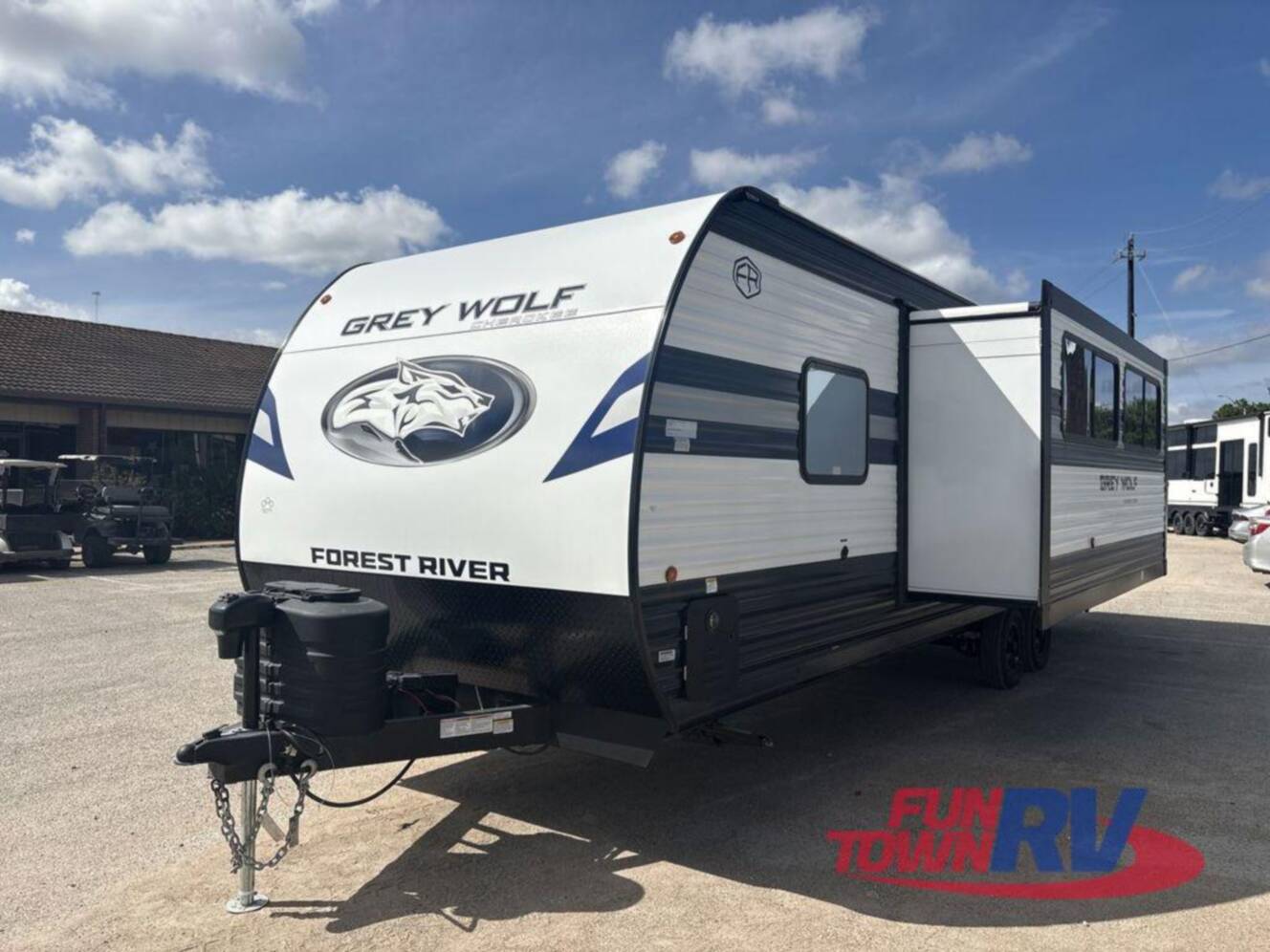 A photo of this 2027 Forest River Rv Cherokee Grey Wolf 26DBH