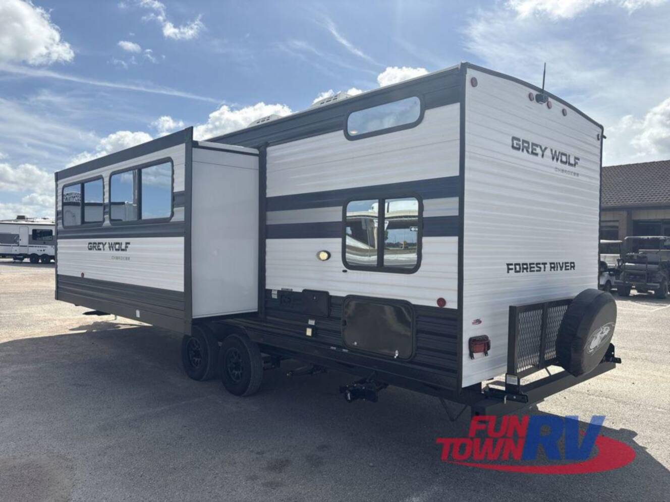 A photo of this 2027 Forest River Rv Cherokee Grey Wolf 26DBH