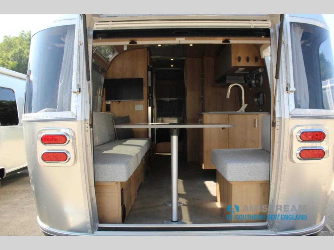 A photo of this 2026 Airstream Trade Wind 25FBQ