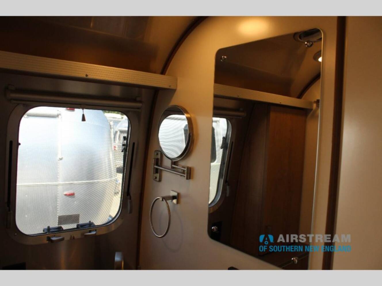 A photo of this 2026 Airstream Trade Wind 25FBQ