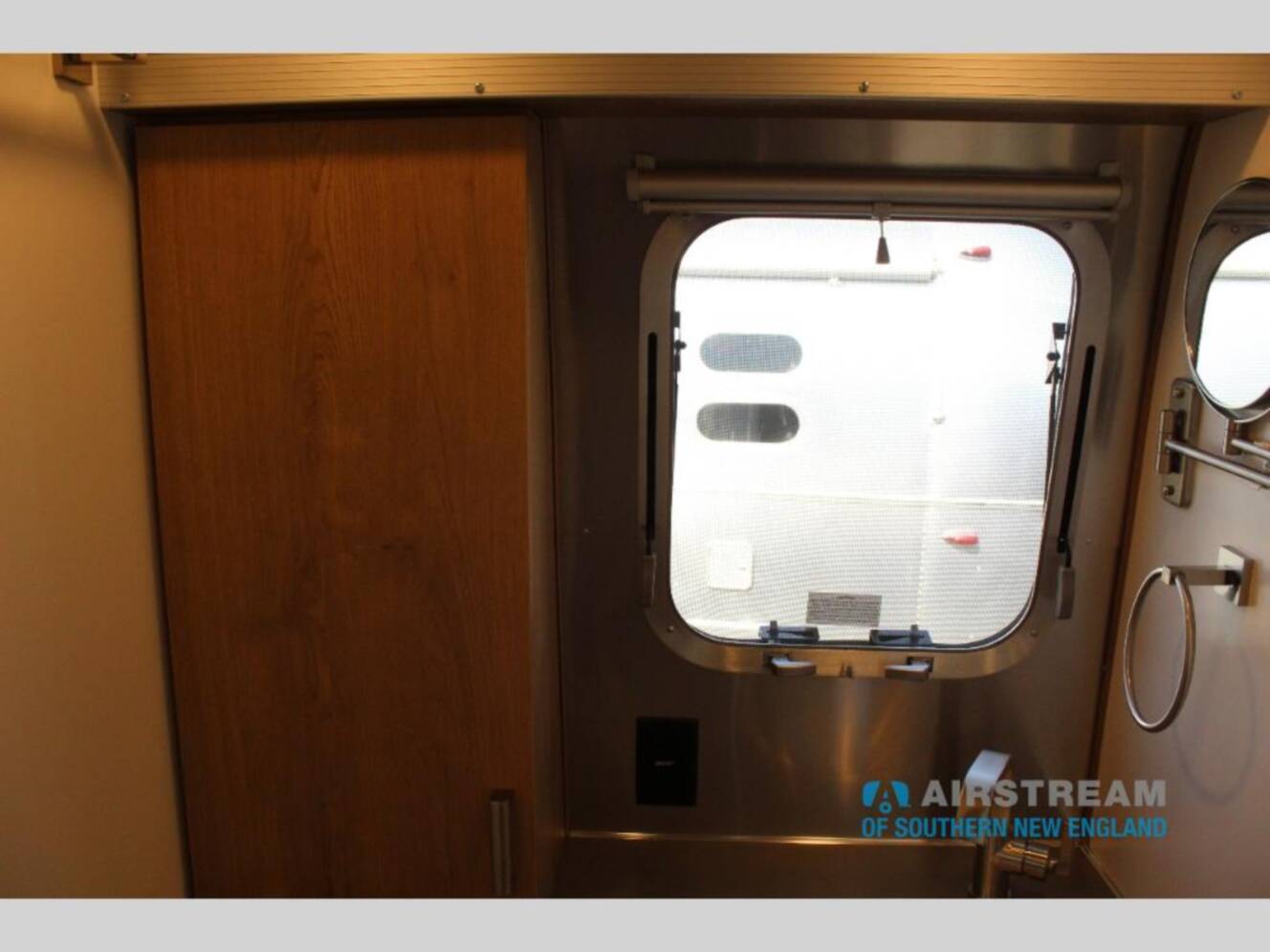 A photo of this 2026 Airstream Trade Wind 25FBQ