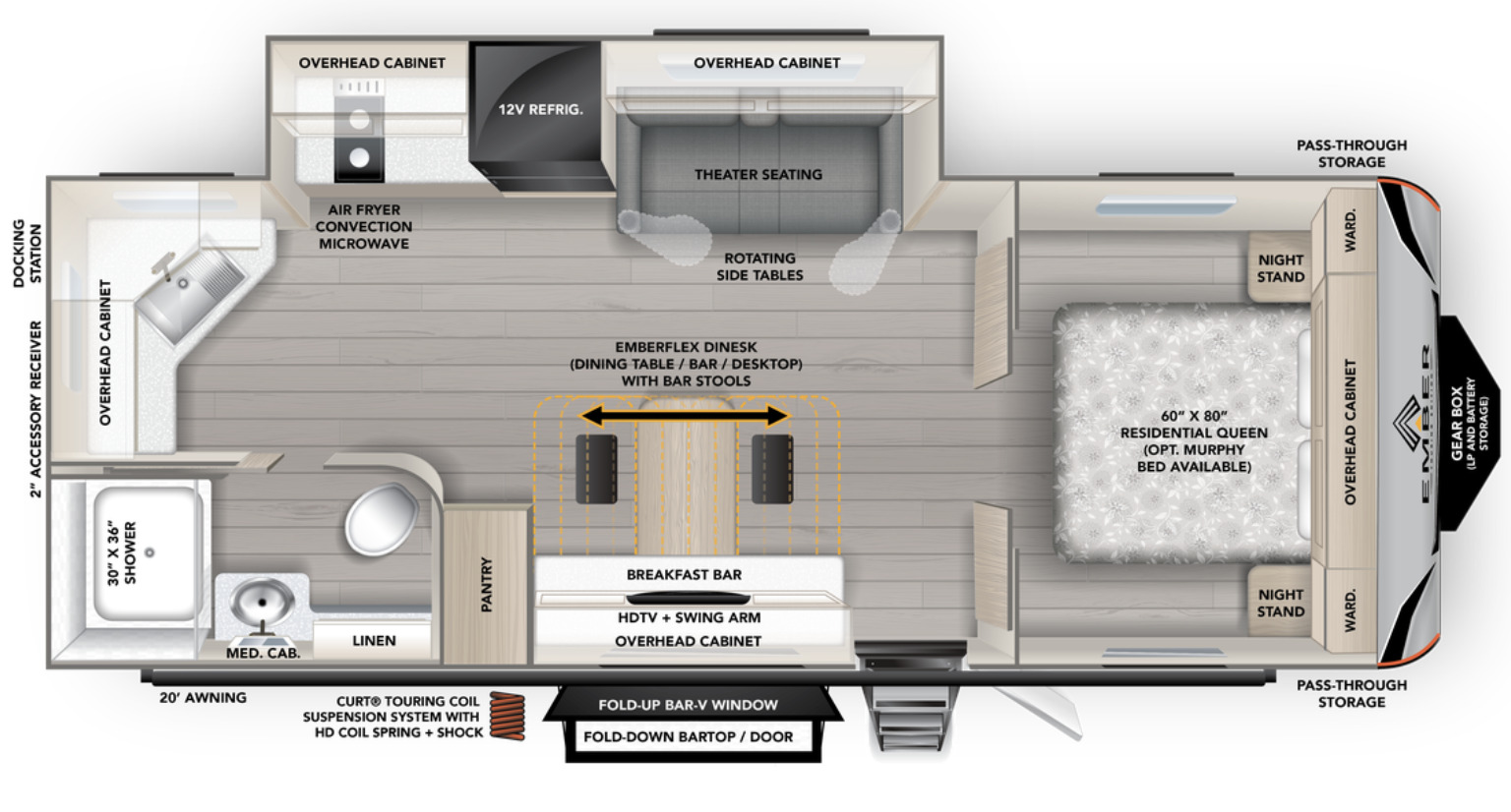 2027 Ember Rv TOURING EDITION 2300MLL in fort worth TX