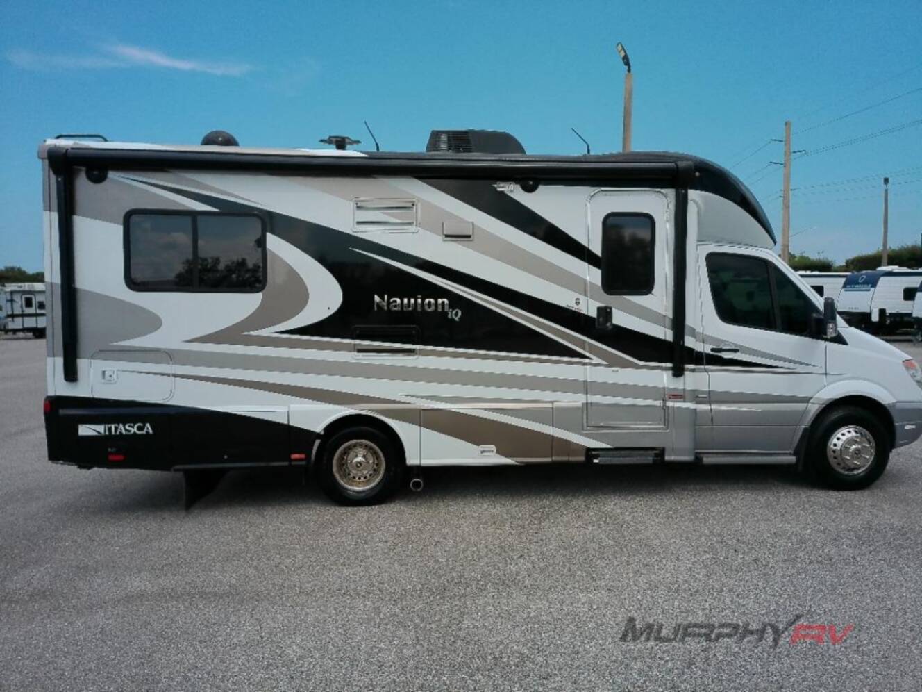 A photo of this 2013 Itasca Navion IQ 24V