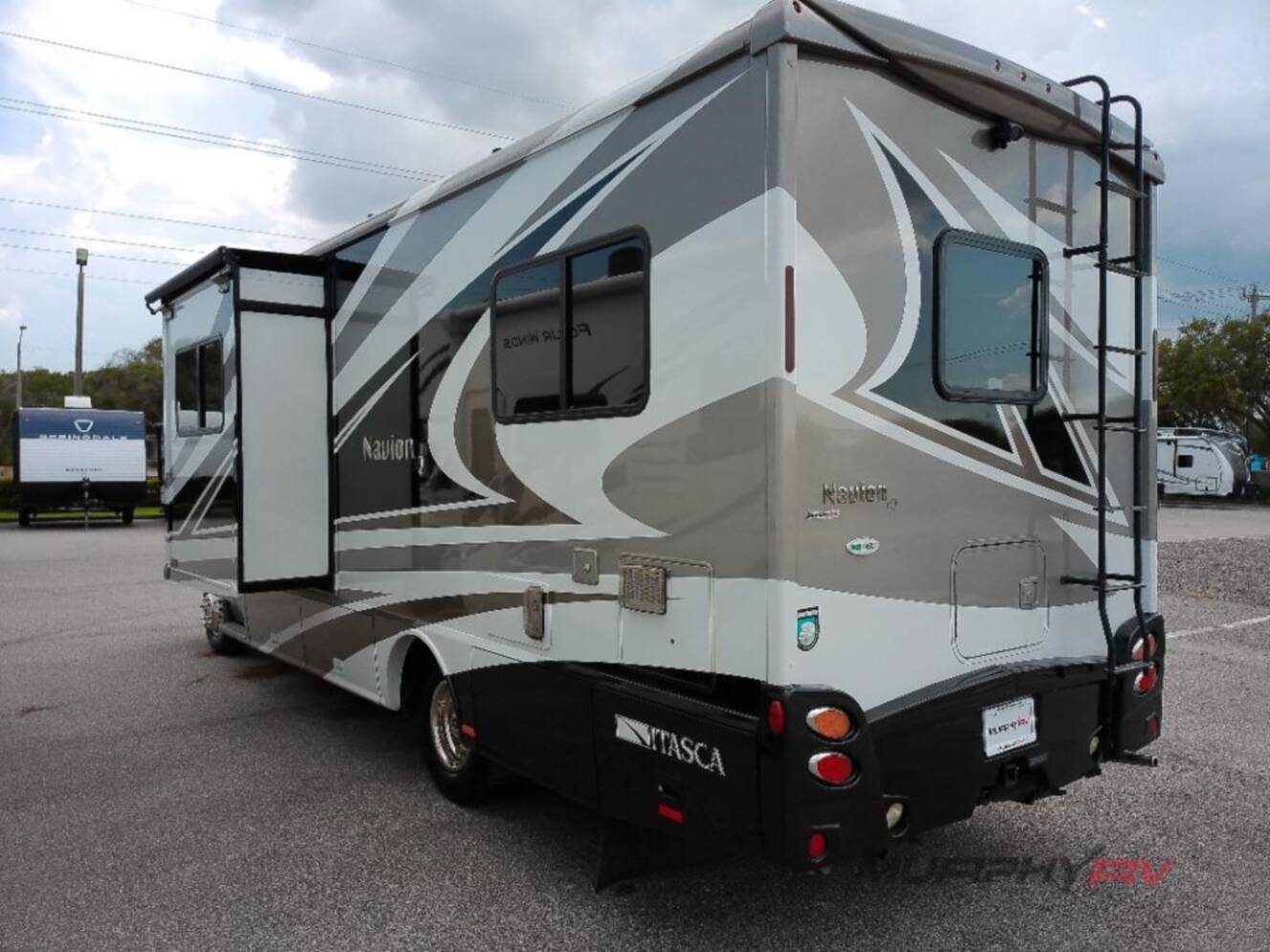 A photo of this 2013 Itasca Navion IQ 24V