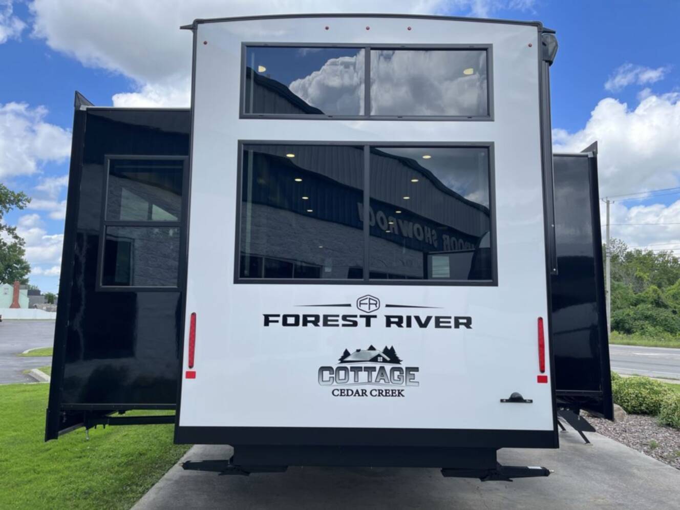 A photo of this 2027 Forest River Rv Cedar Creek Cottage 412FWC