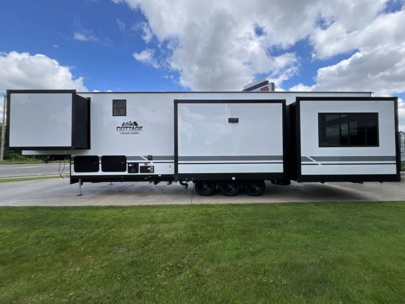 A photo of this 2027 Forest River Rv Cedar Creek Cottage 412FWC