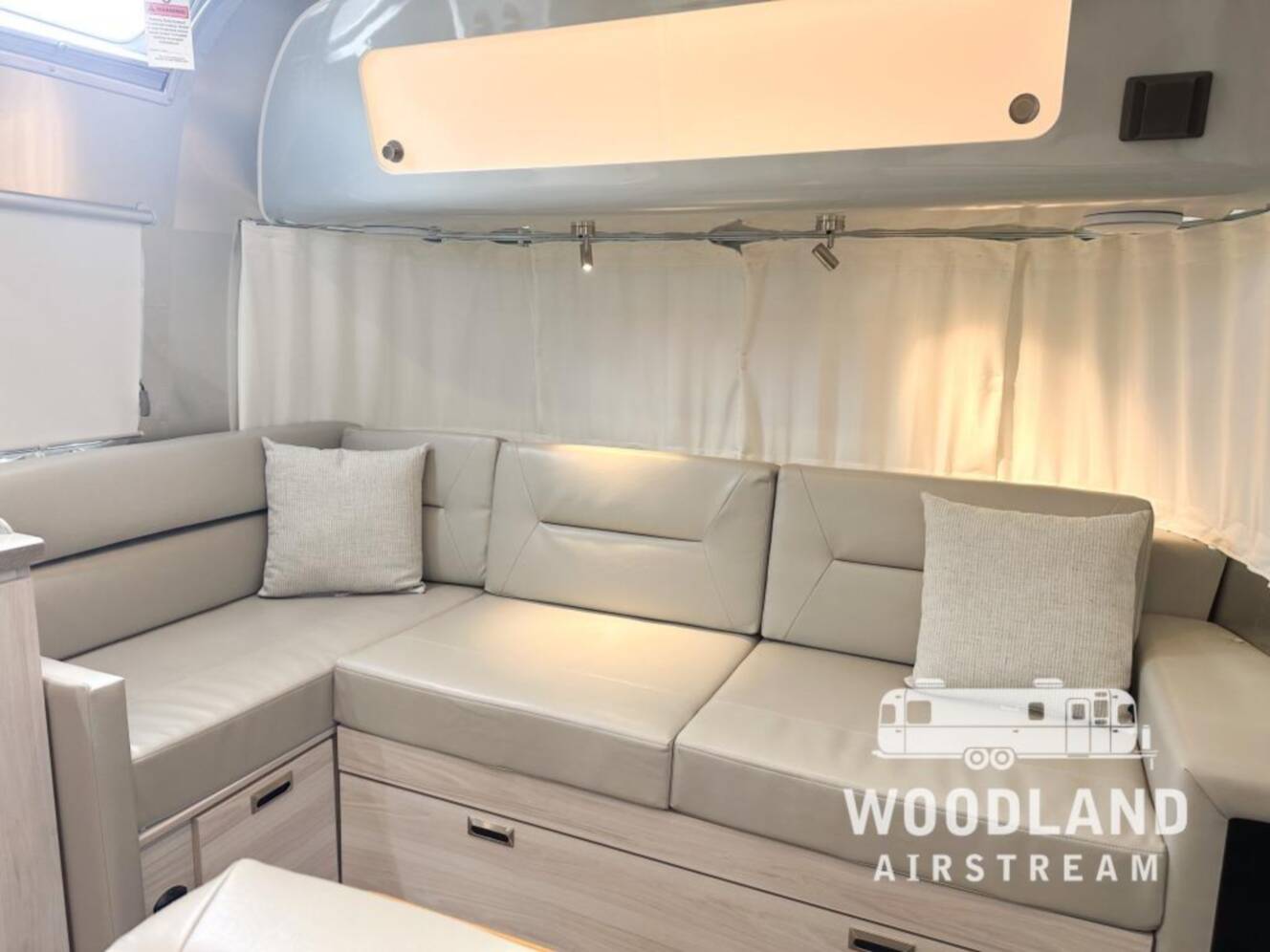 A photo of this 2027 Airstream International 28RB Twin