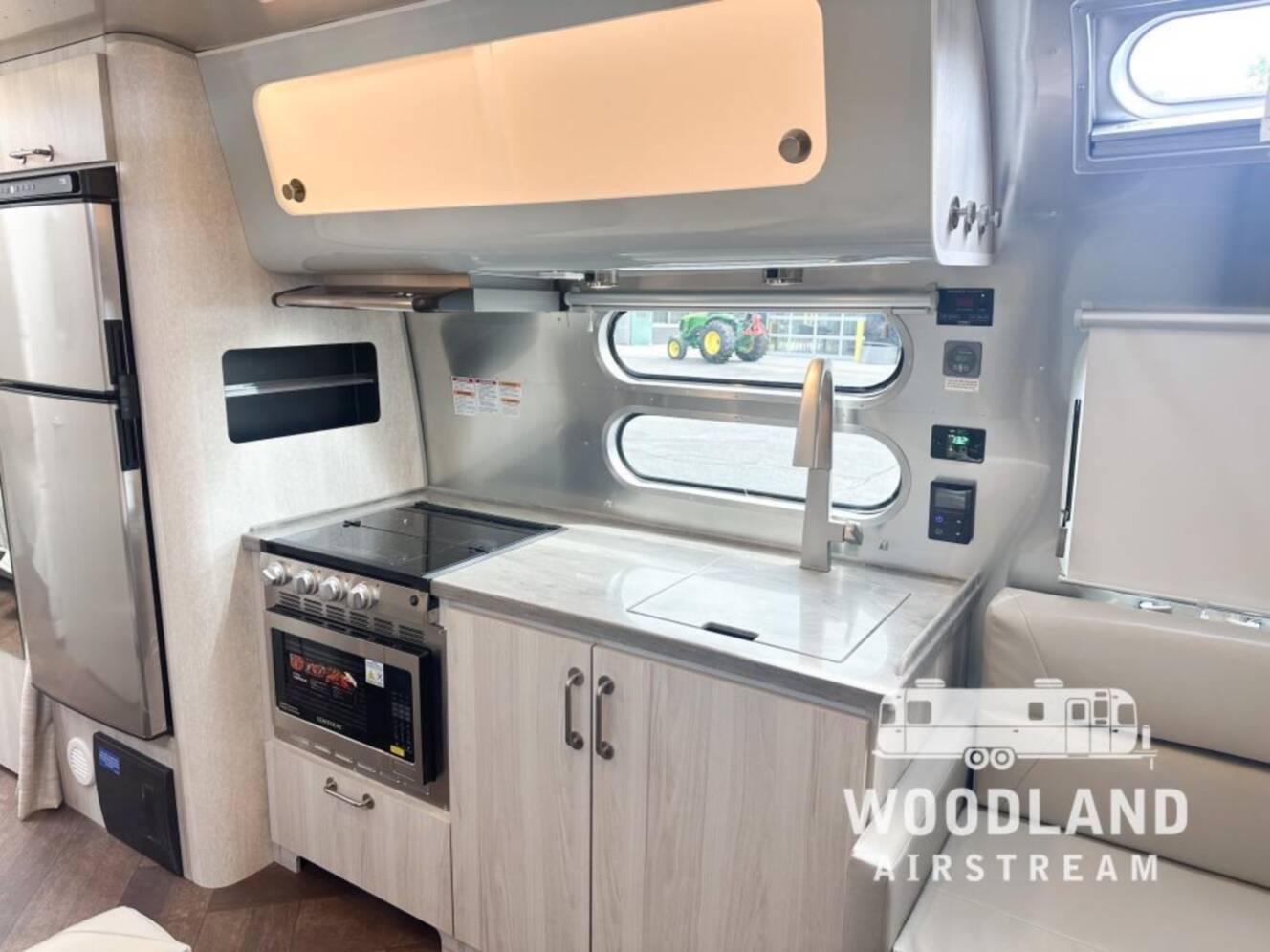 A photo of this 2027 Airstream International 28RB Twin