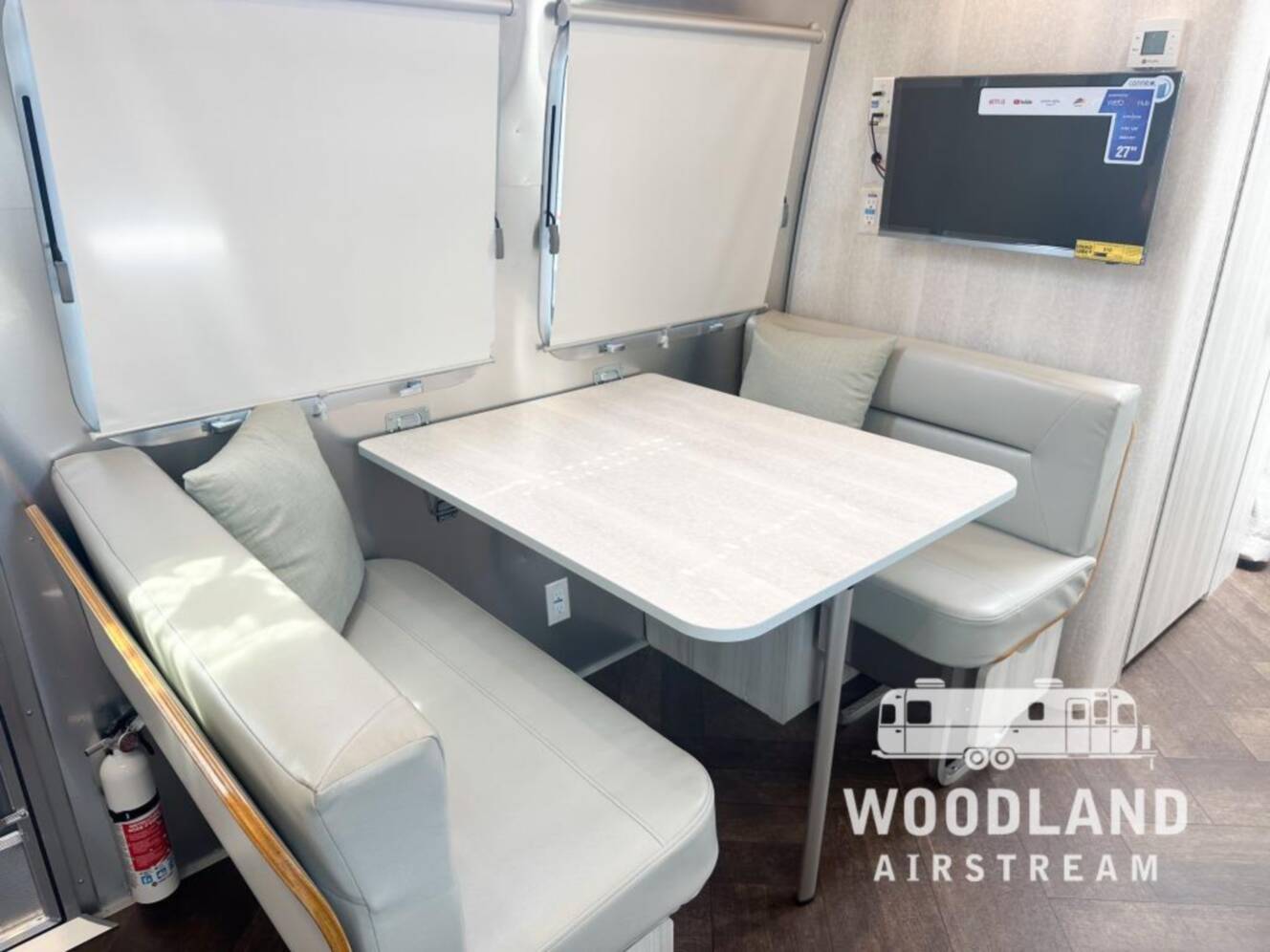 A photo of this 2027 Airstream International 28RB Twin