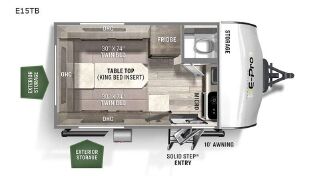 2021 FOREST RIVER FLAGSTAFF E-PRO E15TB